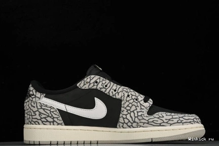 1 Jordan Retro Black Low OG Cement 1031